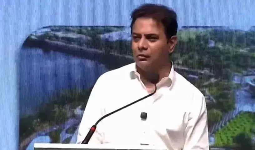 KTR ने मुसी भूमि योजनाओं पर सीएम रेवंत की आलोचना की KTR ने मुसी भूमि योजनाओं पर सीएम रेवंत की आलोचना की