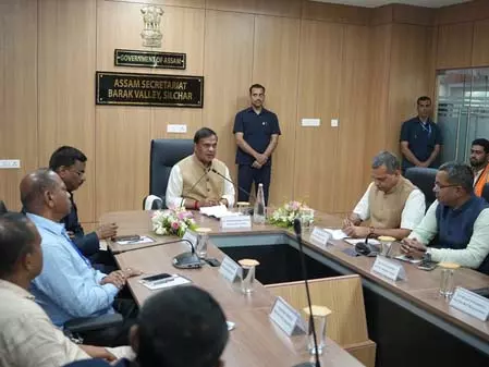 सीएम ने किया बराक वैली सचिवालय का उद्घाटन, 340 करोड़ रुपए की परियोजनाओं की शुरुआत सीएम ने किया बराक वैली सचिवालय का उद्घाटन, 340 करोड़ रुपए की परियोजनाओं की शुरुआत