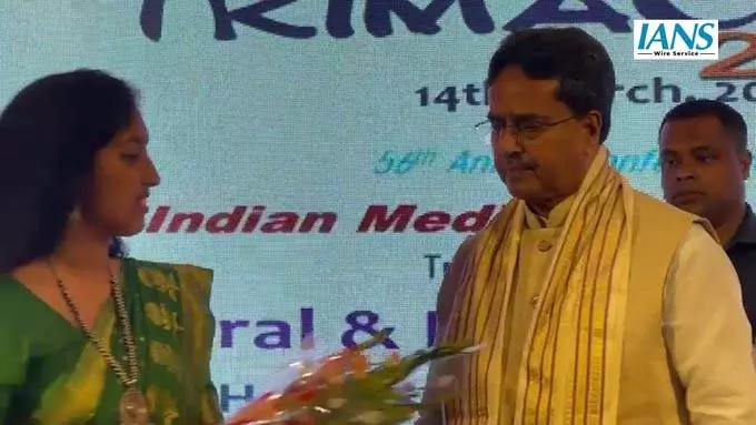 मुख्यमंत्री माणिक साहा ने 56वें ऑल त्रिपुरा मेडिकल कॉन्फ्रेंस में प्रतिभाग किया मुख्यमंत्री माणिक साहा ने 56वें ऑल त्रिपुरा मेडिकल कॉन्फ्रेंस में प्रतिभाग किया