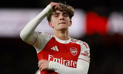 Premier League : रिकॉर्ड तोड़ने वाले डॉमैन ने आर्सेनल को खिताब के करीब पहुँचाया Premier League : रिकॉर्ड तोड़ने वाले डॉमैन ने आर्सेनल को खिताब के करीब पहुँचाया