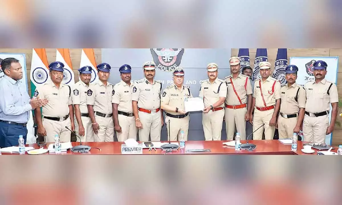 Andhra: तिरुपति पुलिस को क्राइम डिटेक्शन के लिए टॉप स्टेट अवॉर्ड मिला