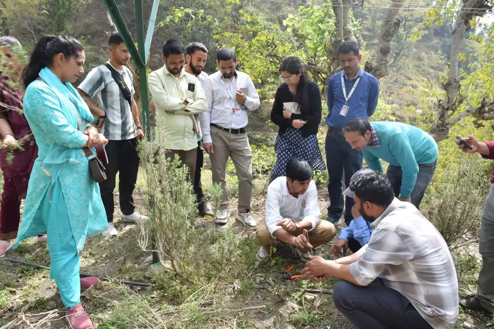 Pauri Garhwal: समन्वयकों ने खेतों का शैक्षणिक दौरा किया Pauri Garhwal: समन्वयकों ने खेतों का शैक्षणिक दौरा किया