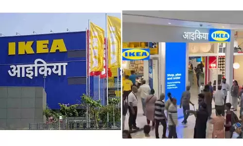 Pune : विमान नगर स्थित फीनिक्स मॉल में नए खुले IKEA स्टोर पर भारी भीड़