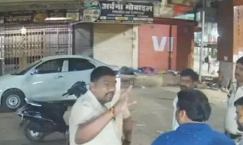 सिपाही ने जबरन किया मारपीट, बंदूक से मारने का आरोप