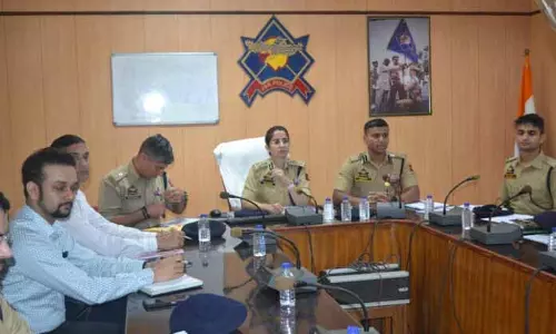 DIG ने अपराध समीक्षा बैठक की अध्यक्षता की