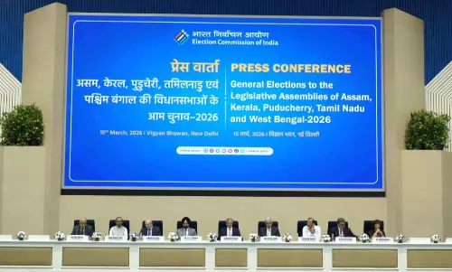 चुनाव आयोग ने बंगाल, असम, तमिलनाडु, केरल, पुडुचेरी में चुनाव की तारीखों का किया ऐलान