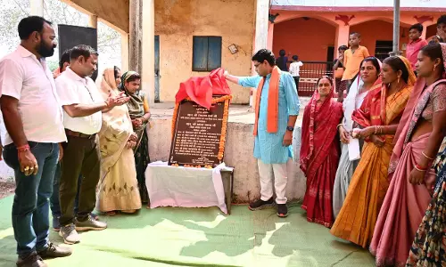 राजस्व मंत्री ने 7 करोड़ से अधिक की लागत के नवापारा-सतभांवा मार्ग का किया भूमिपूजन राजस्व मंत्री ने 7 करोड़ से अधिक की लागत के नवापारा-सतभांवा मार्ग का किया भूमिपूजन