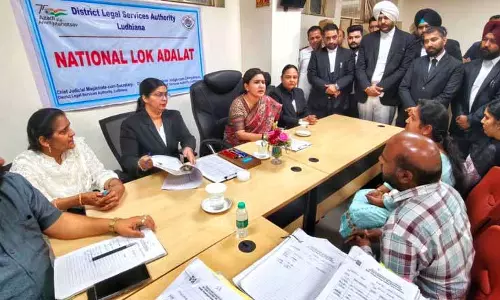 Ludhiana में राष्ट्रीय लोक अदालत के दौरान 1 लाख से अधिक मामलों का निपटारा हुआ