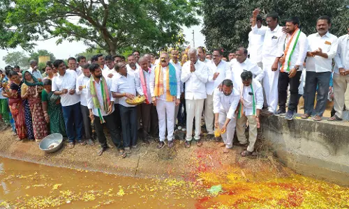 Tribal किसानों तक पहुँचा नहर का पानी