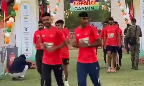 Indian Army की सप्त शक्ति कमांड ने जयपुर सोल्जरथॉन का किया आयोजन