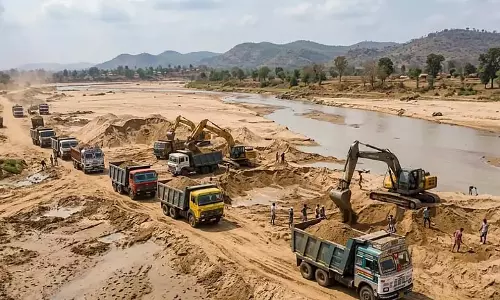बीरभूम में अवैध रेत खनन जारी, BJP ने CBI छापे की मांग की