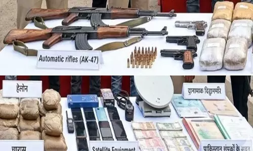 सीमा पार हथियार-नशा गिरोह का भंडाफोड़, 6 गिरफ्तार सीमा पार हथियार-नशा गिरोह का भंडाफोड़, 6 गिरफ्तार