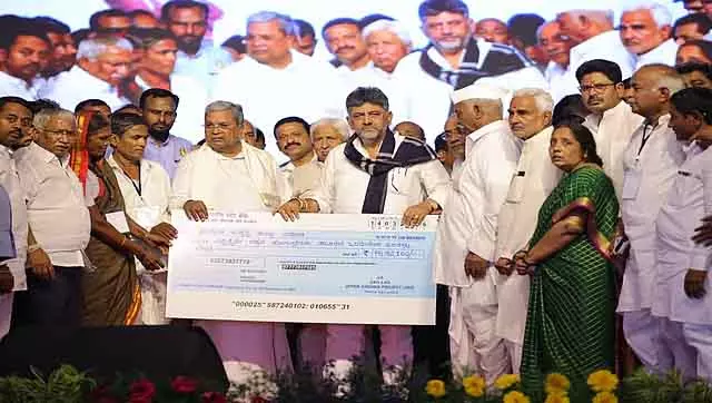 कृष्णा ऊपरी नदी परियोजना के लिए 5 हज़ार करोड़ रुपये का अनुदान: CM सिद्धारमैया कृष्णा ऊपरी नदी परियोजना के लिए 5 हज़ार करोड़ रुपये का अनुदान: CM सिद्धारमैया