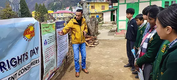 ITANAGAR: वांगसू ने उपभोक्ताओं से सतर्क रहने का आग्रह किया