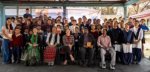 ‘Let’s Speak Arunachal’ वर्कशॉप्स ने 6 ज़िलों के 1,800 छात्रों को सशक्त बनाया ‘Let’s Speak Arunachal’ वर्कशॉप्स ने 6 ज़िलों के 1,800 छात्रों को सशक्त बनाया