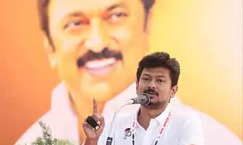 Tamil Nadu : उदयनिधि ने पार्टी सदस्यों को चुनावों के लिए अथक परिश्रम करने की सलाह दी Tamil Nadu : उदयनिधि ने पार्टी सदस्यों को चुनावों के लिए अथक परिश्रम करने की सलाह दी