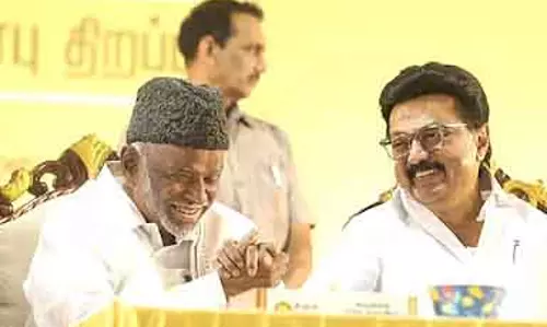 तमिलनाडु और भारत के लिए अल्पसंख्यकों की एकता महत्वपूर्ण है: M.K. Stalin तमिलनाडु और भारत के लिए अल्पसंख्यकों की एकता महत्वपूर्ण है: M.K. Stalin