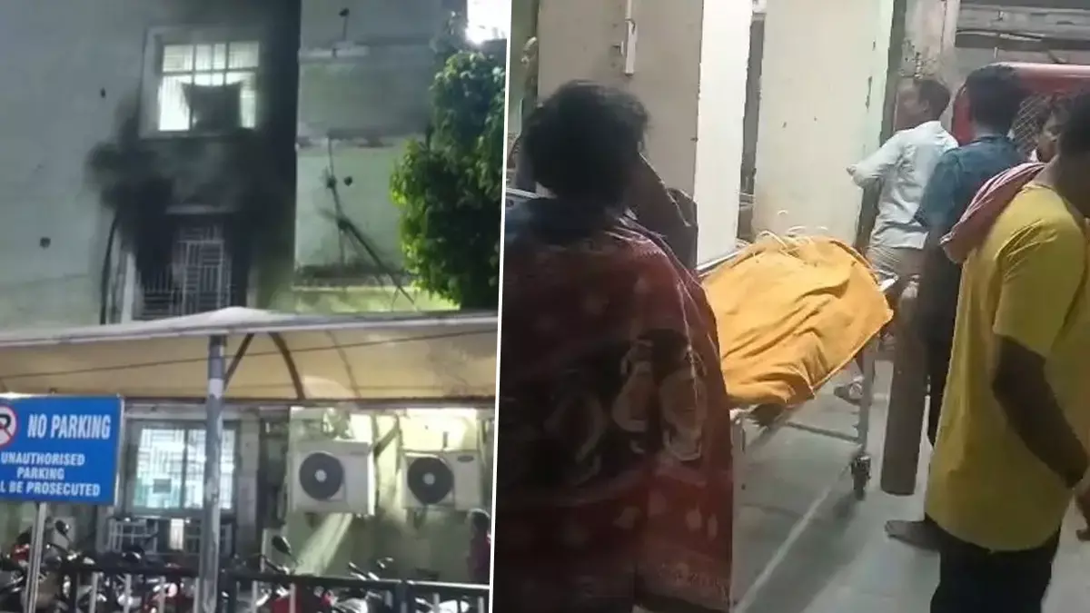 Odisha के कटक में SCB मेडिकल कॉलेज के ICU में भीषण आग लगी, 10 मरीज़ों की मौत
