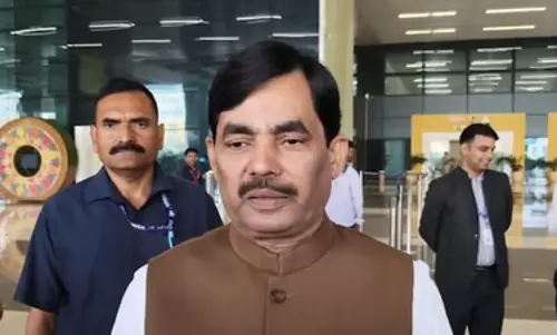 बिहार राज्यसभा चुनाव: शाहनवाज हुसैन का दावा, एनडीए जीतेगी पांचों सीटें