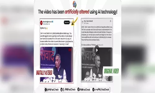 पाकिस्तानी अकाउंट ने AI की मदद से भारतीय सेना के पूर्व आर्मी चीफ के बयान को बदला पाकिस्तानी अकाउंट ने AI की मदद से भारतीय सेना के पूर्व आर्मी चीफ के बयान को बदला