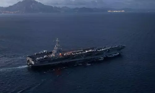 ईरान ने USS Gerald R. Ford के सहायता केंद्रों को लक्ष्य घोषित किया
