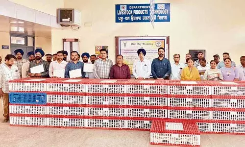 Ludhiana: 25 लोगों ने पशु चिकित्सा विश्वविद्यालय प्रशिक्षण में भाग लिया