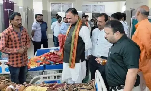 मरीजों की सेहत से समझौता नहीं : स्वास्थ्य मंत्री श्याम बिहारी जायसवाल