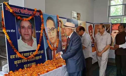 SGRDS ने कांशी राम की जयंती मनाई SGRDS ने कांशी राम की जयंती मनाई