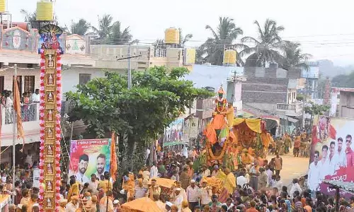 Koujalgi: ग्राम देवताओं का भव्य रथ उत्सव Koujalgi: ग्राम देवताओं का भव्य रथ उत्सव