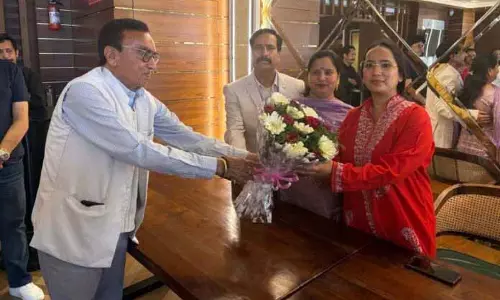 VBKP ने जज नियुक्त होने पर दीक्षा को सम्मानित किया VBKP ने जज नियुक्त होने पर दीक्षा को सम्मानित किया
