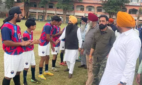 Ludhiana: फ़ुटबॉल टूर्नामेंट के आख़िरी दिन मौसम की बाधा के चलते 4 टीमें विजेता घोषित
