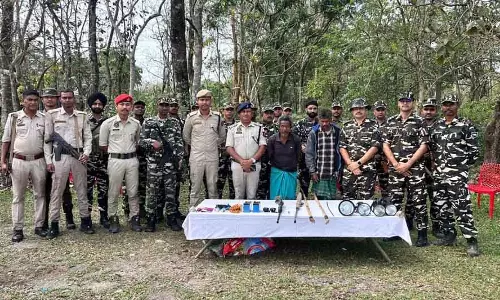 Kokrajhar में दो लोग गिरफ्तार, अवैध हथियार बरामद Kokrajhar में दो लोग गिरफ्तार, अवैध हथियार बरामद