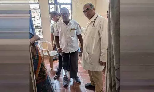 Osmania General Hospital ने गरीब मरीज़ों के लिए मुफ़्त कृत्रिम अंग सुविधा शुरू की Osmania General Hospital ने गरीब मरीज़ों के लिए मुफ़्त कृत्रिम अंग सुविधा शुरू की