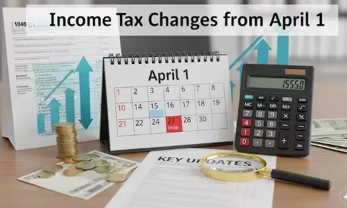 1 अप्रैल से Income tax में बदलाव: अहम अपडेट्स जो आपकी आर्थिक स्थिति पर असर डाल सकते 1 अप्रैल से Income tax में बदलाव: अहम अपडेट्स जो आपकी आर्थिक स्थिति पर असर डाल सकते