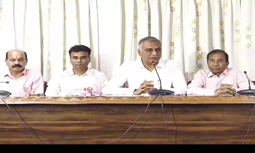 Telangana को जल-अन्याय का सामना, हरीश राव बोले—सरकार मुसीबत को न्योता दे रही