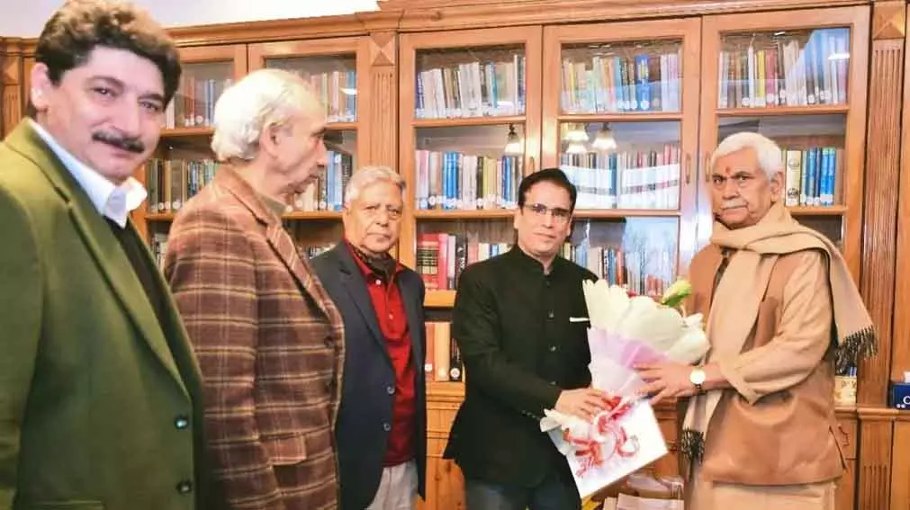 खामेनेई की हत्या: NC विधायकों ने LG से युवाओं के खिलाफ मामले वापस लेने की अपील की खामेनेई की हत्या: NC विधायकों ने LG से युवाओं के खिलाफ मामले वापस लेने की अपील की