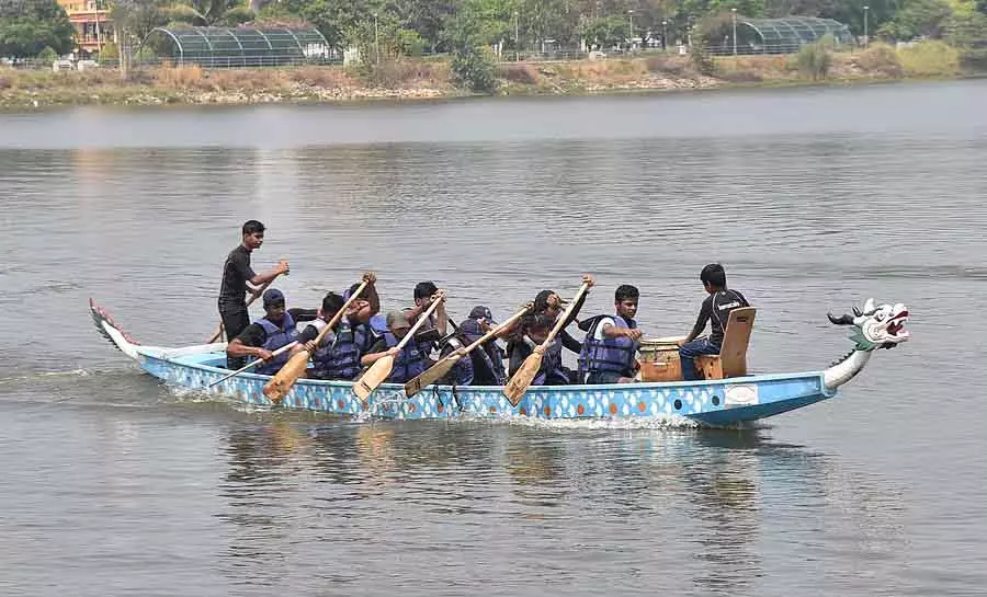 Tumkur के अमानिकेरे में कयाकिंग प्रशिक्षण केंद्र खुला Tumkur के अमानिकेरे में कयाकिंग प्रशिक्षण केंद्र खुला