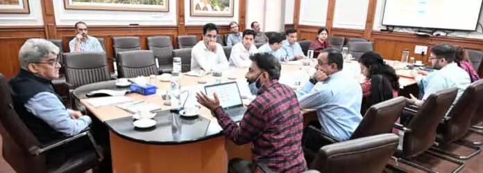 CS ने ज़मीन के रिकॉर्ड के डिजिटलीकरण की प्रमुख पहलों की समीक्षा की CS ने ज़मीन के रिकॉर्ड के डिजिटलीकरण की प्रमुख पहलों की समीक्षा की