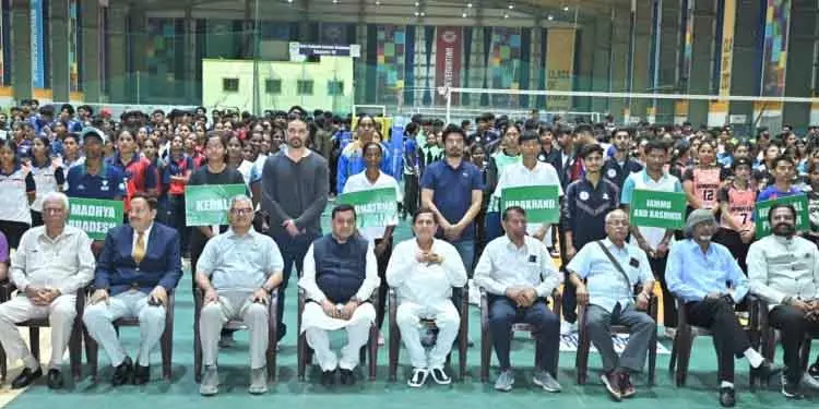 KIIT में यूथ नेशनल वॉलीबॉल चैंपियनशिप का उद्घाटन हुआ KIIT में यूथ नेशनल वॉलीबॉल चैंपियनशिप का उद्घाटन हुआ