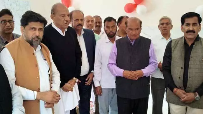 Mula Ram ने बाड़ी ब्राह्मणा में कबीर भवन का उद्घाटन किया Mula Ram ने बाड़ी ब्राह्मणा में कबीर भवन का उद्घाटन किया