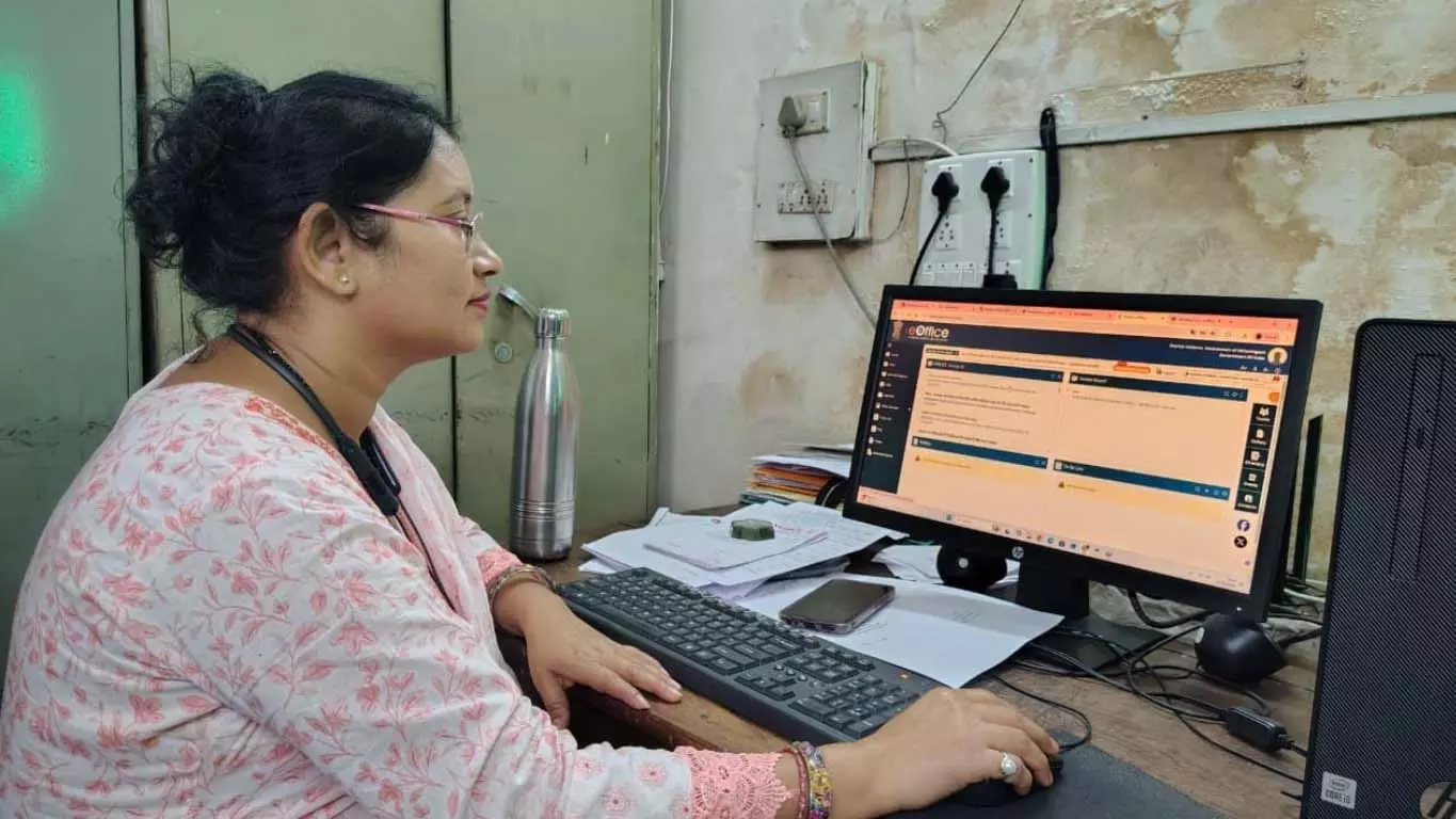 ई-ऑफिस क्रियान्वयन में दुर्ग जिला प्रदेश में द्वितीय स्थान पर ई-ऑफिस क्रियान्वयन में दुर्ग जिला प्रदेश में द्वितीय स्थान पर