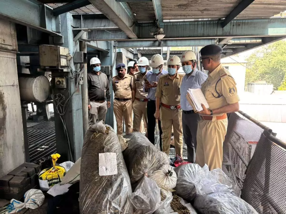 CG BREAKING: पुलिस ने 560 किलो गांजा और नशीली टैबलेट को फर्नेस में जलाकर नष्ट CG BREAKING: पुलिस ने 560 किलो गांजा और नशीली टैबलेट को फर्नेस में जलाकर नष्ट