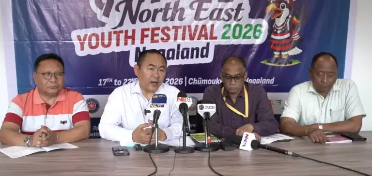 Nagaland 9वें उत्तर-पूर्वी युवा महोत्सव 2026 की मेज़बानी करेगा Nagaland 9वें उत्तर-पूर्वी युवा महोत्सव 2026 की मेज़बानी करेगा