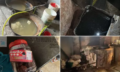 Hyderabad Police ने दुकानों में सप्लाई की जा रही मिलावटी मिठाइयों और अन्य खाद्य पदार्थों का  किया भंडाफोड़
