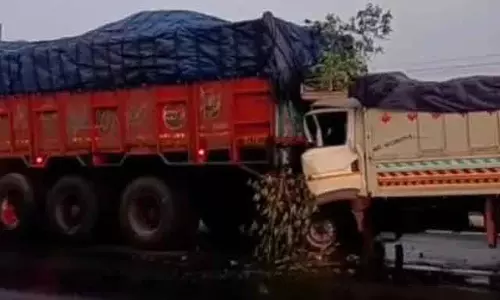 NH-16 जानलेवा साबित हुआ: ओडिशा के भद्रक में चेन-रिएक्शन दुर्घटना में एक की मौत, छह घायल