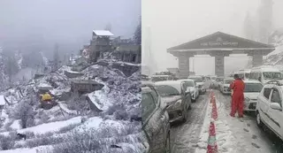 Manali: IMD ने जारी किया मौसम अलर्ट, अटल टनल की ओर रास्ते बंद Manali: IMD ने जारी किया मौसम अलर्ट, अटल टनल की ओर रास्ते बंद