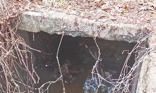 Chennai: तांबरम निवासियों के लिए चिंता का सबब बने लावारिस सीवेज टैंक
