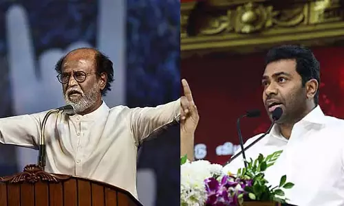 अभिनेता रजनीकांत ने Adhav Arjun की टिप्पणियों पर तोड़ी चुप्पी, उन्हें ‘असत्य’ बताया