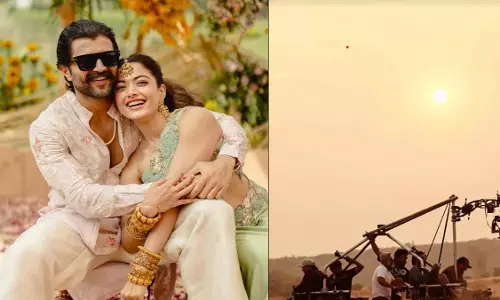 Rashmika Mandanna शादी के 3 हफ़्ते से भी कम समय में काम पर लौट आईं Rashmika Mandanna शादी के 3 हफ़्ते से भी कम समय में काम पर लौट आईं