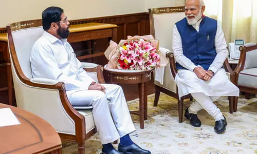 एकनाथ शिंदे की पीएम मोदी से मुलाकात एकनाथ शिंदे की पीएम मोदी से मुलाकात